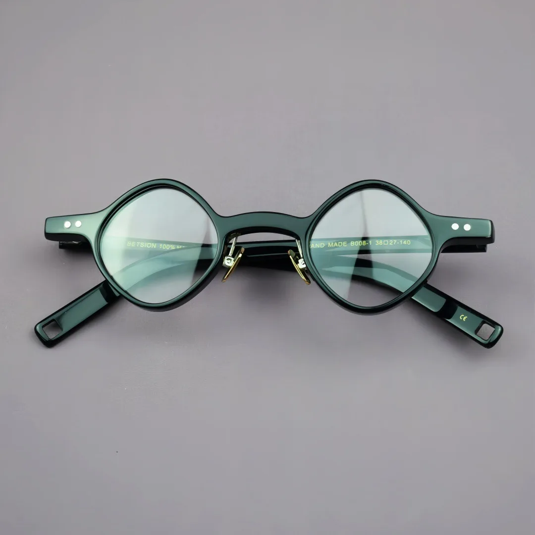 

High-quality Thick Acetate Eyeglass Frame Men Women Fashion Square Tortoiseshell Myopia Prescription Glasses Frame