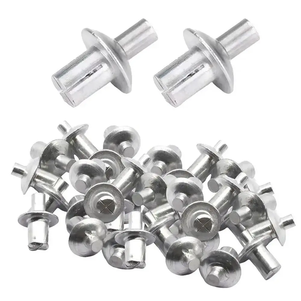 10/20/50/100Pcs Fasteners Hardware Tapping Expansion Screws Fixing Tool Hammer Drive Expansion Rivets Head Percussion