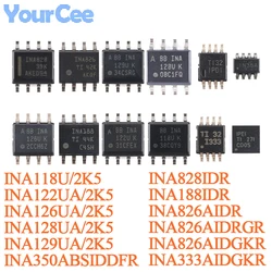 INA826 INA333 INA826AIDGKR INA333AIDGKR VSSOP-8 VSSOP Precision Instrument Chip SMD IC INA128UA/2K5 INA826AIDR INA826AIDRGR