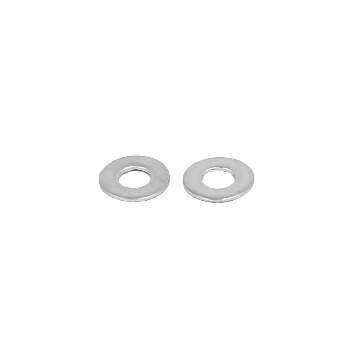 100/200/400Pcs 304 Stainless Steel Flat Washers Gaskets Spacers Fastener DIN125 Silver Tone M4 M3 M2.5 M2 M1.6 for Screws Bolts