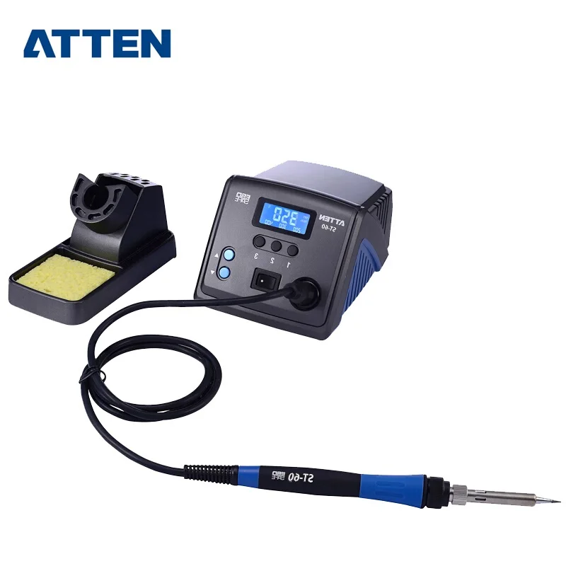 ATTEN ST60 ST80 ST100 60W 80W 100W Intelligent & Lead-free Rework Soldering Station ST-60 ST-80 ST-100