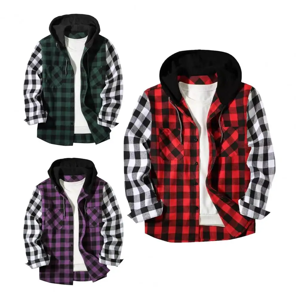 

Рубашки для мужчин, осенняя мужская рубашка с длинными рукавами, полосатая рубашка, дышащие топы, повседневная универсальная мужская одежда, свободная контрастная куртка