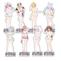 Hololive Anime Characters Acrylic Display Stand Model Office Desktop Decoration Ornaments Gift Couple Props Chassis Ornaments