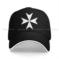 Summer Cap Sun Visor MALTA Maltese Amalfi Hip Hop Cross Peaked Hats