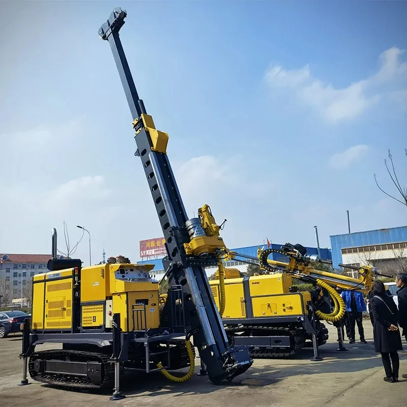 Steel Crawler Mining Wireline Diamonds Core Drill Rig Exploration Core Drilling Rig Machine