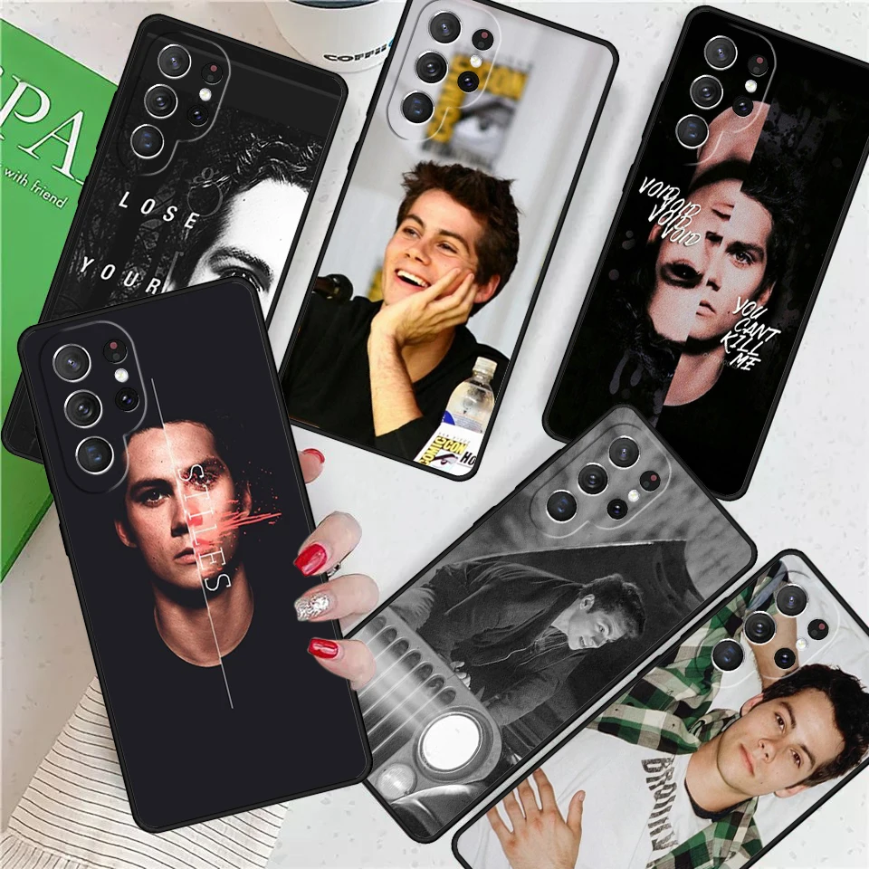 Teen Wolf dylan o'brien For Samsung Galaxy S24 Ultra S21 S22 S8 S9 S10 5G Note 10 20 Plus FE S23 Phone case Cover Coque