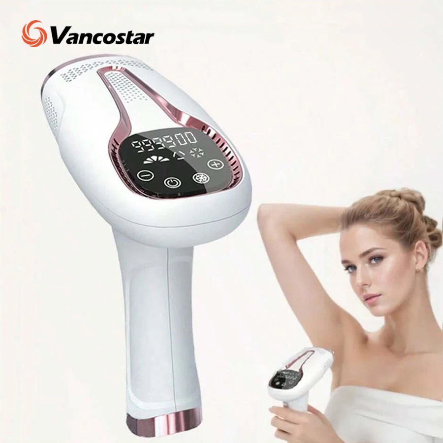 Touch Laser Epilator for Women Men 999900 Flash at Home Painless Whole Body Hair Remover Bikini Trimmer IPL Hair Removal Device