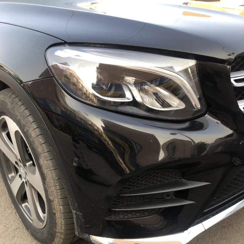 

For Mercedes-Benz W253 GLC200 GLC260 GLC300 Car Front Headlight Cover Lens Headlamps Transparent Lamp Shell Masks 2016-2019