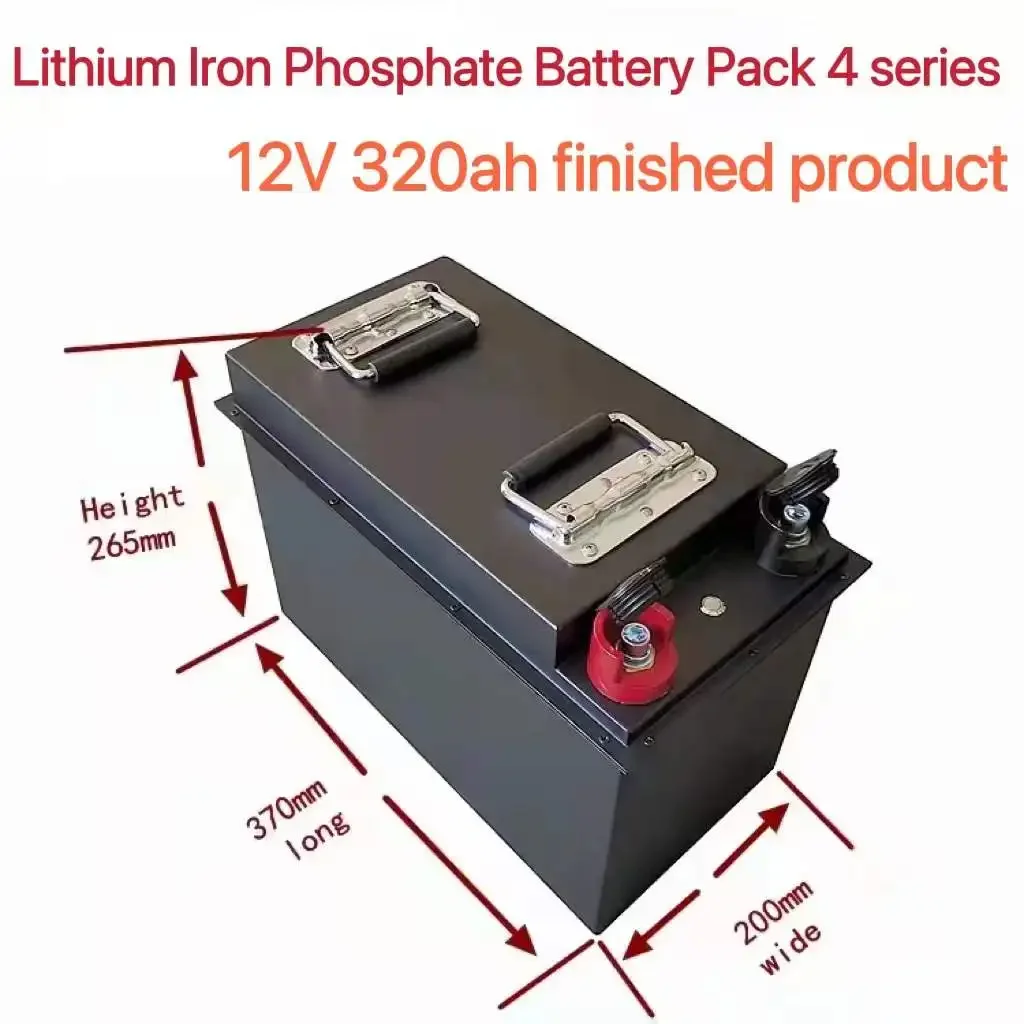 12V 300Ah lithium iron phosphate battery pack finished Module lithium ion battery 12v 320ah