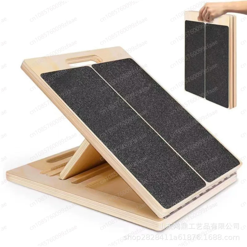 

Cross-border wooden tensile board Calf stretcher Adjustable feet Thin legs Yoga tensile diagonal pedal