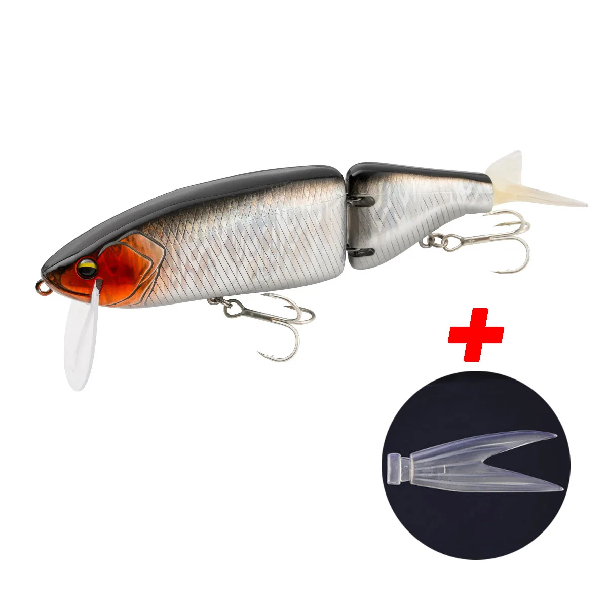 Swimbait big fishing köder künstlich hart köder 135mm gelenkig angeln für predator wobbler minnow Hecht