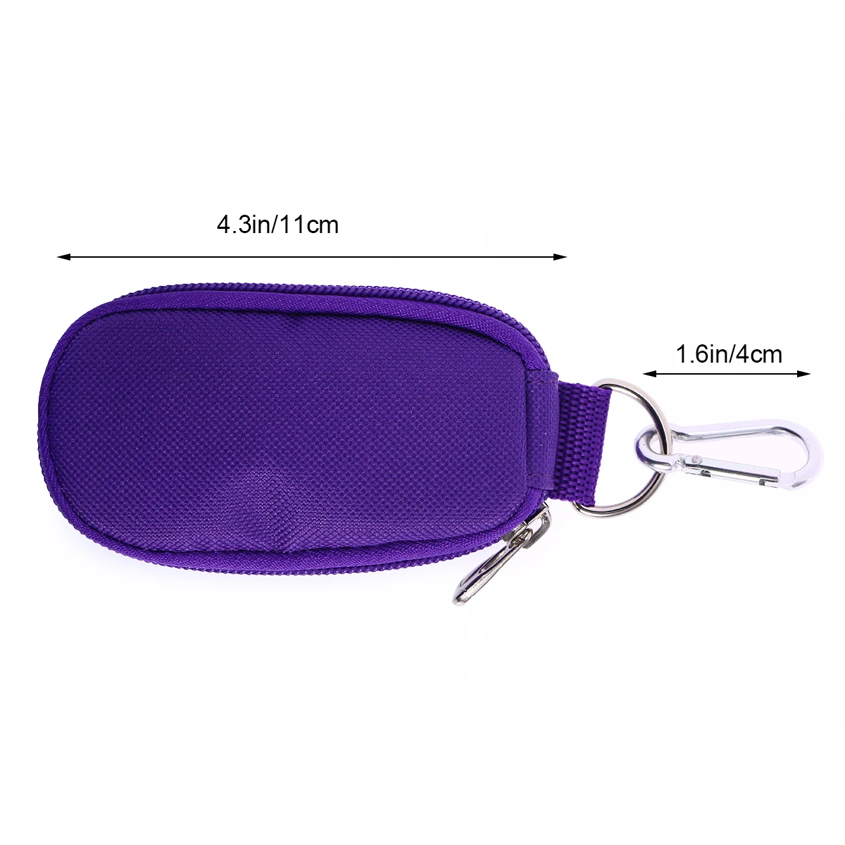 Essential Oil Box Key Case Compact Travel Bag Clear Protective Finish Interior Pattern Design Easy Carry with Refined Handle