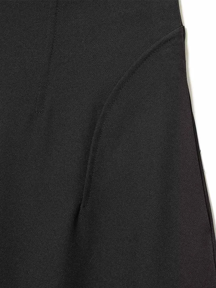 النمط الأوروبي والأمريكي الخريف أزياء جديدة الملابس النسائية منتصف الخصر تنوعا نسخة البالون المتدفقة السراويل السراويل #5