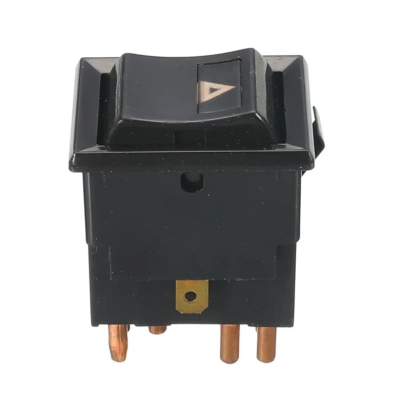 7 Pins Black Hazard Warning Lamp Switch For Land 90 110 130 Yuf101490