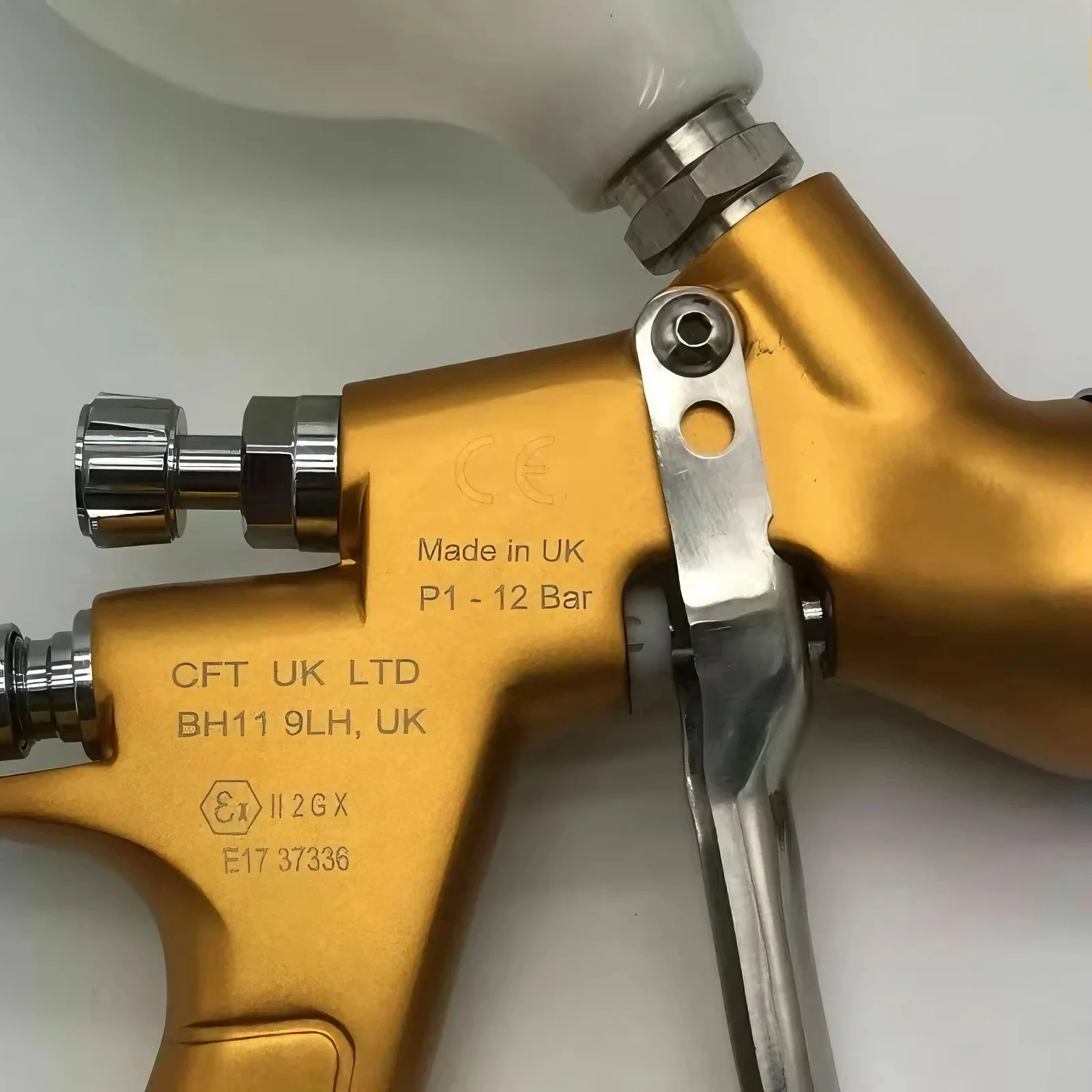 Spray Gun GTl Pro LITE Painting Gun TE20/T110 1.3mm/1.8mm Nozzle Glod With Mixing Cup Water Based Air Spray Gun Airbrush