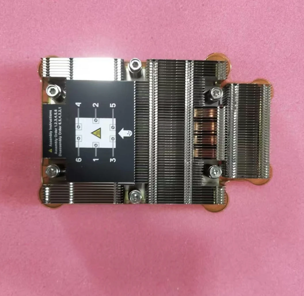 

New For Dell PowerEdge R7625 High Performance 1U Heatsink 2K16D 02K16D