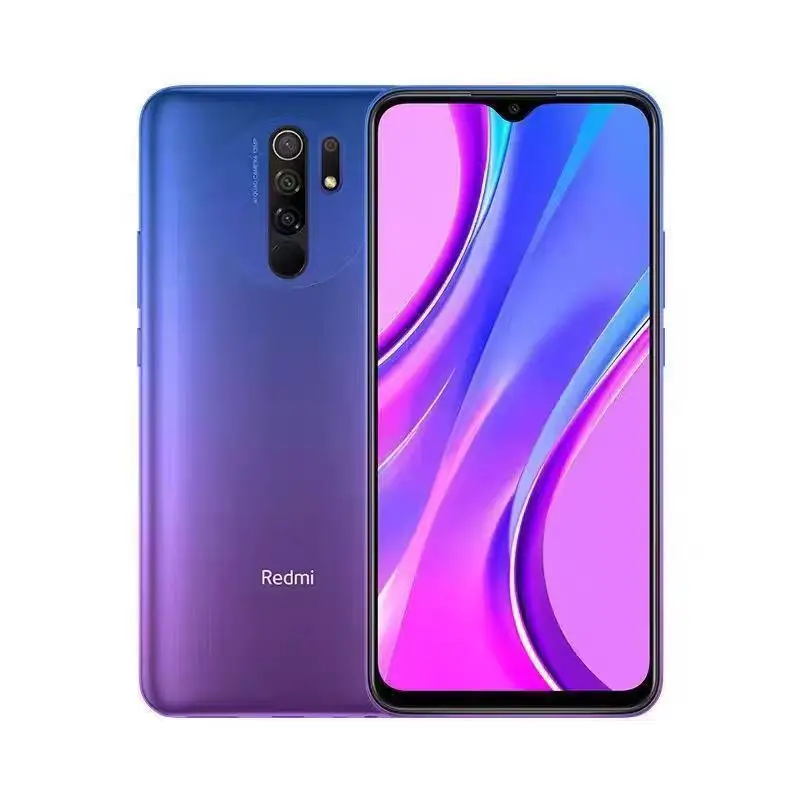 Xiaomi Redmi 9 Regenerowany Smartfon Android 6,53 cala 2340 * 1080 Redmi Smart Phone Cztery Kamery 13MP 5020mAh Odcisk Palca Rozpoznawanie Twarzy