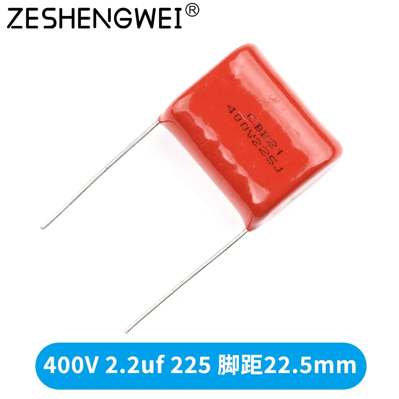 10PCS 63V 100V 250V 400V 450V 630V 2000V CBB22 Polypropylene film capacitor 101 103 104 105 125J 221 222 223 224 225 332 333 334