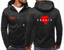 KHABIB NURMAGOMEDOV 229 BOXING Ufcs Men's Hoodies Sweatshirts Jacquard Hoodie Jackets Men Hooded Zipper MMA Sweatshirt