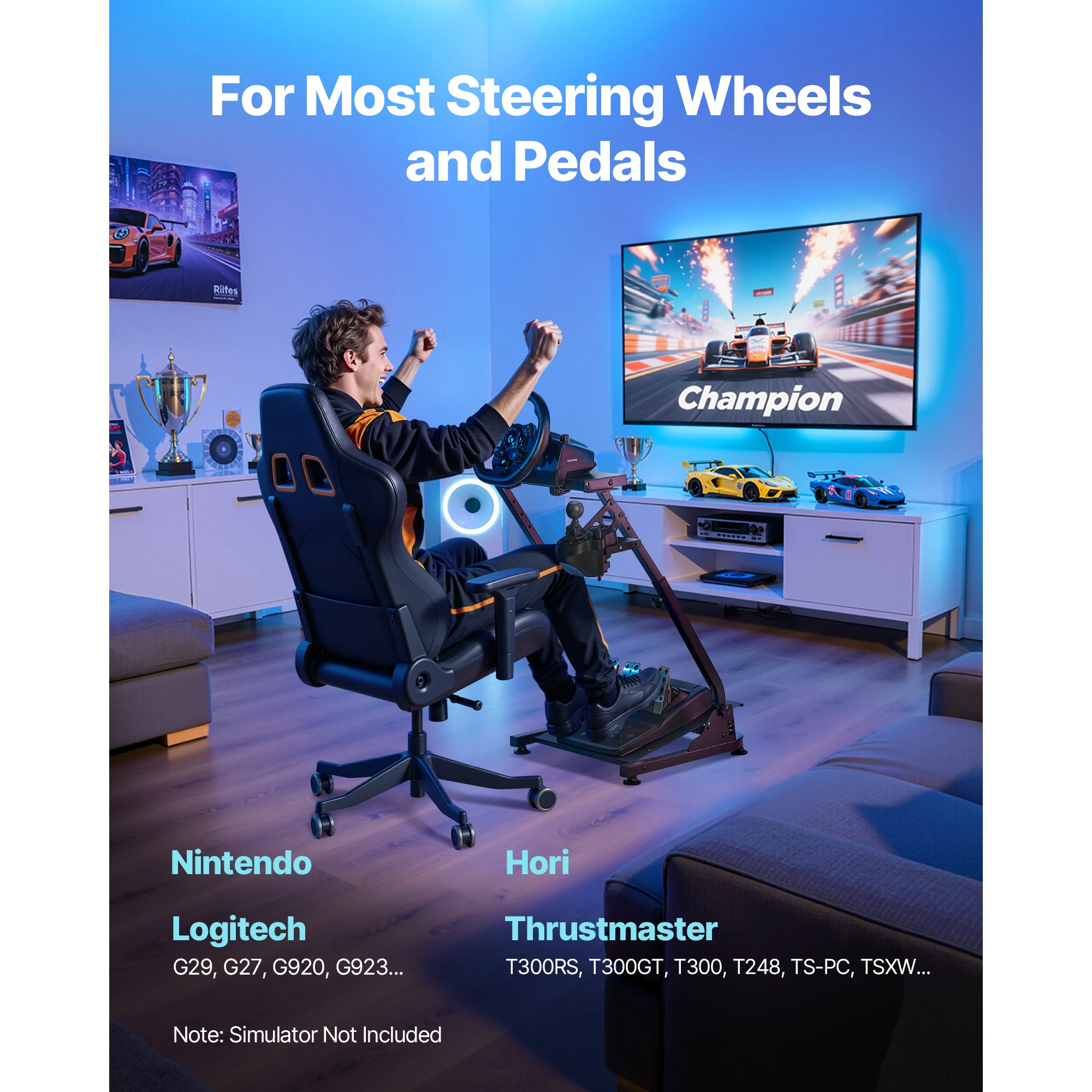 VEVOR 레이싱 휠 스탠드 로지텍 G29 G27 G9 - Pc Gaming Logitech 리뷰 및 가격