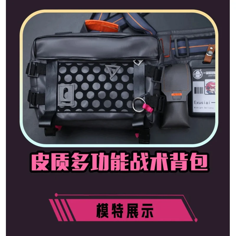 لعبة دلتا أكشن أزياء تنكرية Zoya Exusiai بدلة قتالية جلدية ثلاثية الأبعاد الدعامة موحدة كرنفال الهالوين ملابس لعب الأدوار