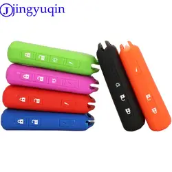 Jingyuqin Siliconen Afstandsbediening Autosleutel Case Cover Voor Mazda 3 Alexa CX4 CX5 CX8 2019 2020 2/3/4 knoppen Verbonden
