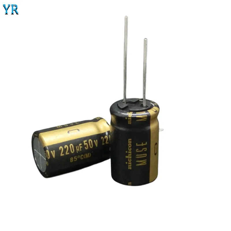 

5PCS Nichicon MUSE KZ Series 50V220UF 16x25mm Hi-Fi Audio Capacitor Copper Feet 220uf 50V 16X25