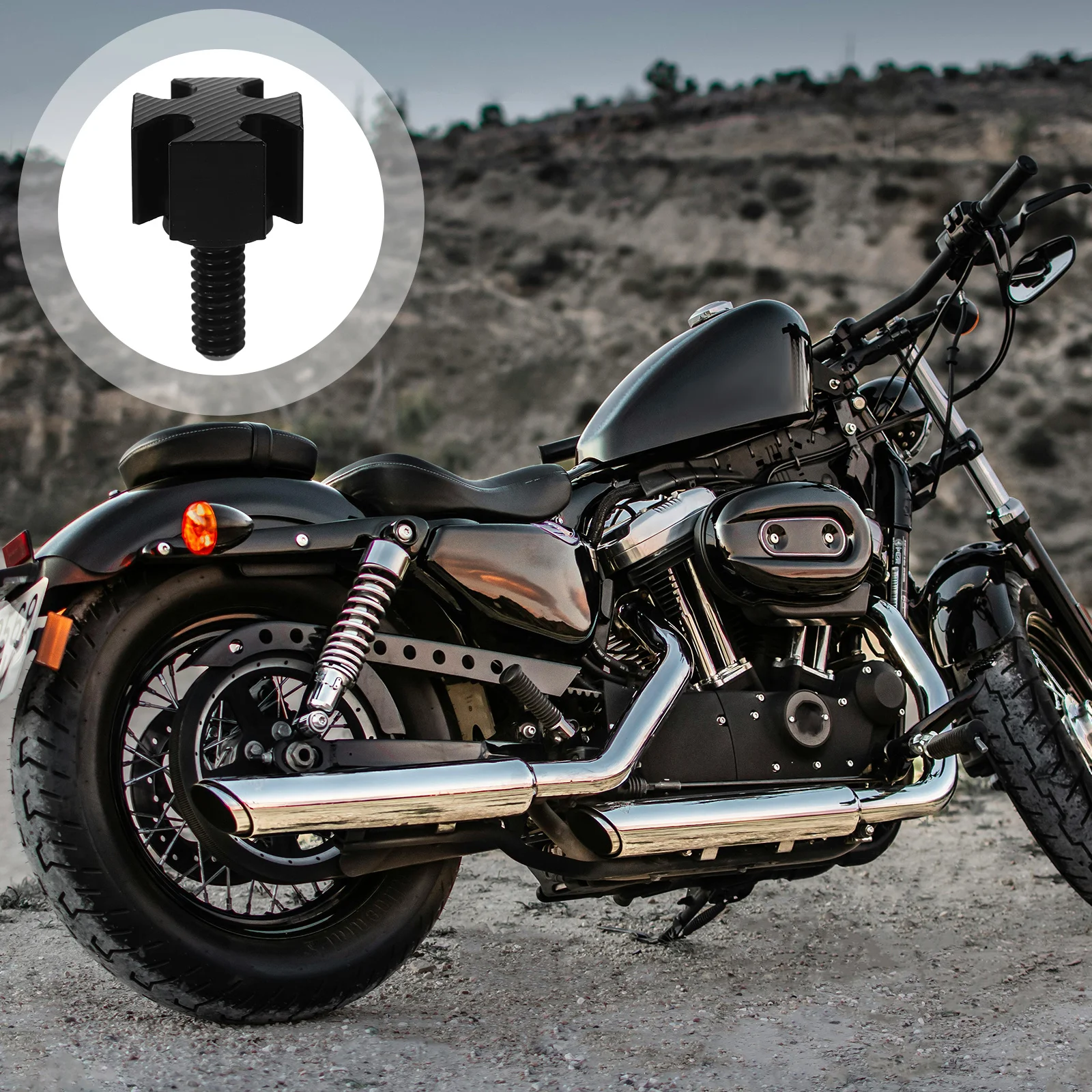 

Quick Release Motorcycle Seat Bolt 1 4 20 Thread Rear Seat Mount Nut Cushion Screw Modification Mounting Hardware Parts