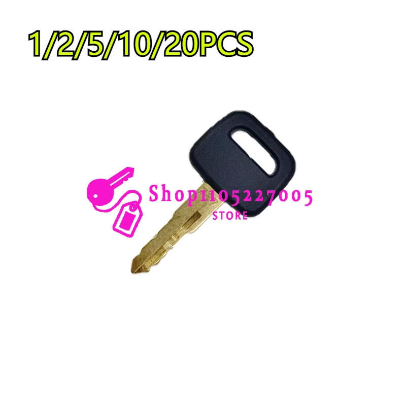 1/2/5/10/20PCS 787 Excavator Key with Plastic Head for PC Excavator