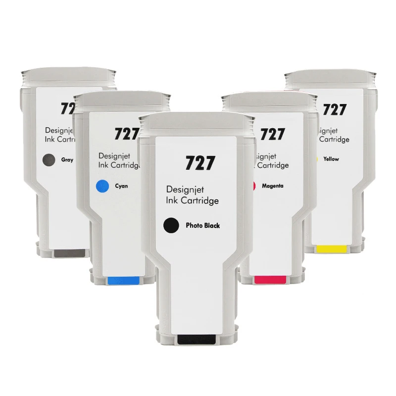 Pigment 300ml Dye 130ml Ink Cartridge for HP 727 727XL for HP727 DesignJet T920 T930 T1530 T2530 T1500 T2500 with chip