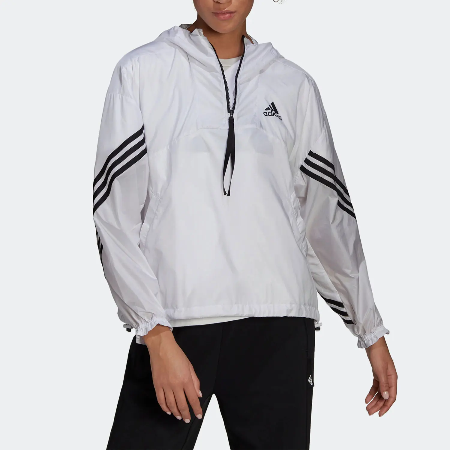 

Adidas genuine Season's New Woven Hood Women's Sports Jacket H65727