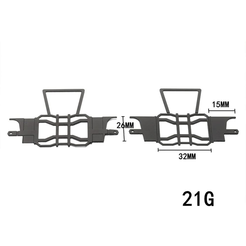 Metal Tail Lamp Light Shade Tail Lampshade for AXIAL SCX6 AXI05000 Jeep JLU 1/6 RC Crawler Car Upgrade Parts,1