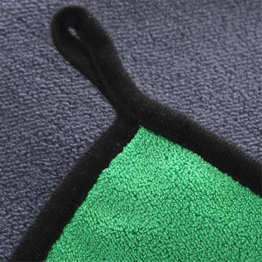 30/40/60CM Car Washing Towels Green Auto Cleaning Towel Microfiber Cleaning Paint Care Cloth Detailing Sponge Car Accessories