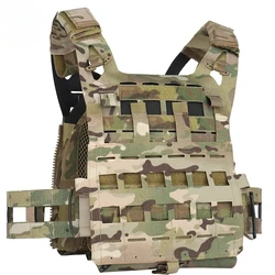 Tactical SPC Hunting Vest Laser Cut Molle  Light Weight Training Vest Military Airsoft Paintball Wargame Combat Chest Rig