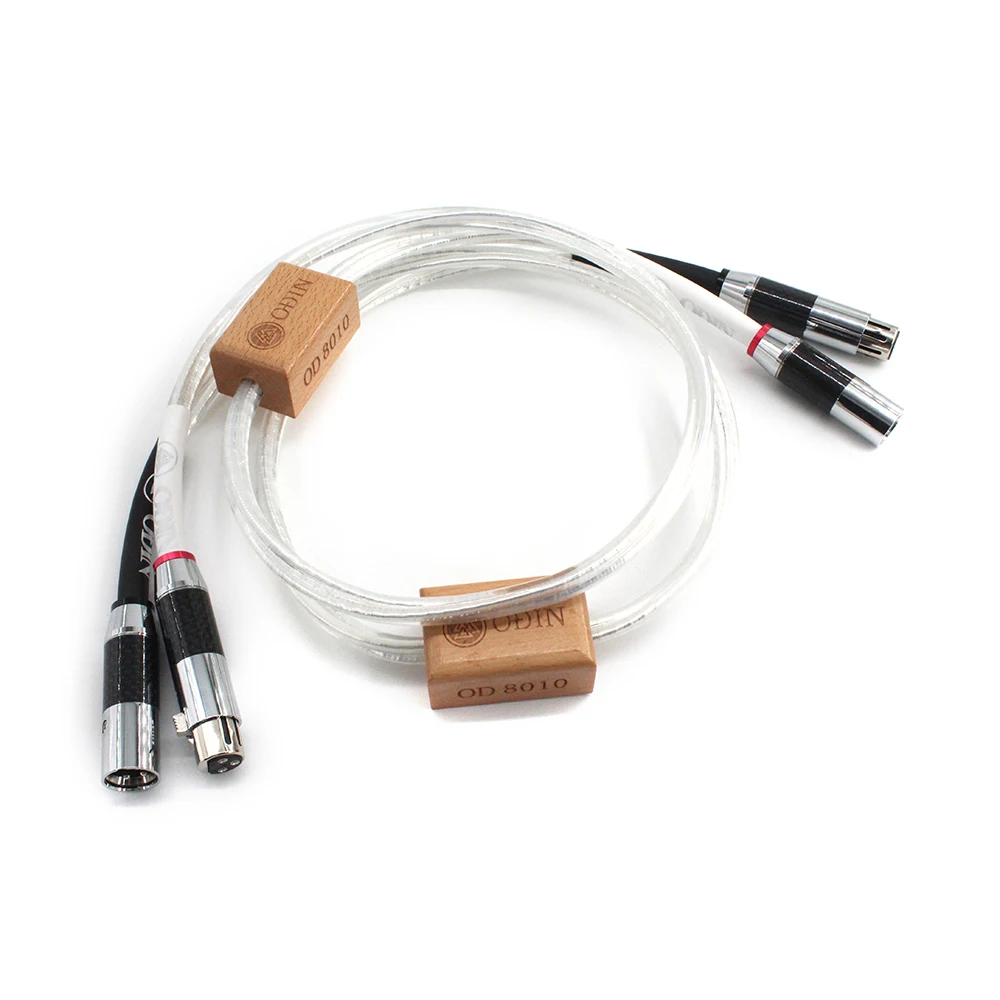 Nordost ODIN  High Quality 3 pins Female XLR to Male XLR Balanced Line Cable XLR cables Audio Wire