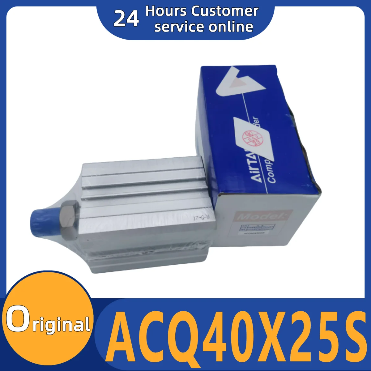 

Совершенно новый оригинальный тонкий цилиндр ACQ40X25S ACQ40X30S ACQ40X35S ACQ40X40S