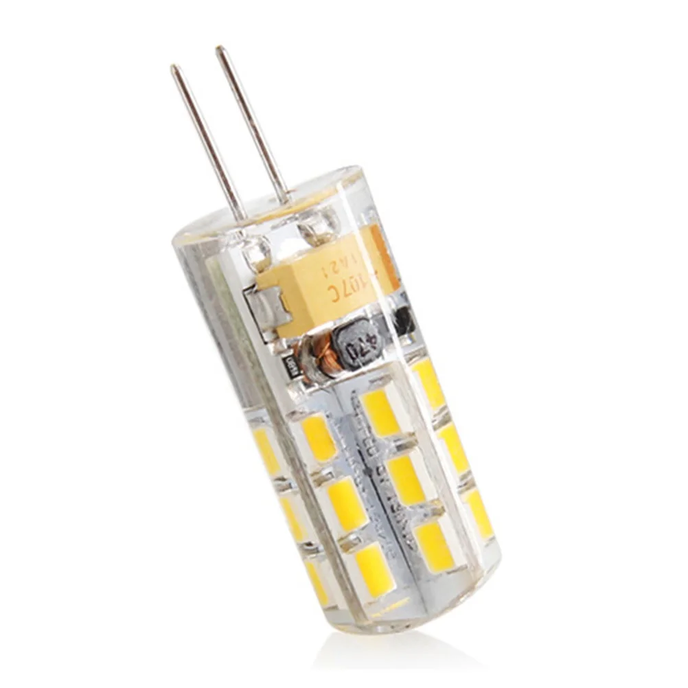 

10Pcs G4 LED Bulbs 12V Warm White 3W 130lm Non-Dimmable for Under Cabinet Puck Crystal Lamps Bathroom Kitchen Lighting G4 LED