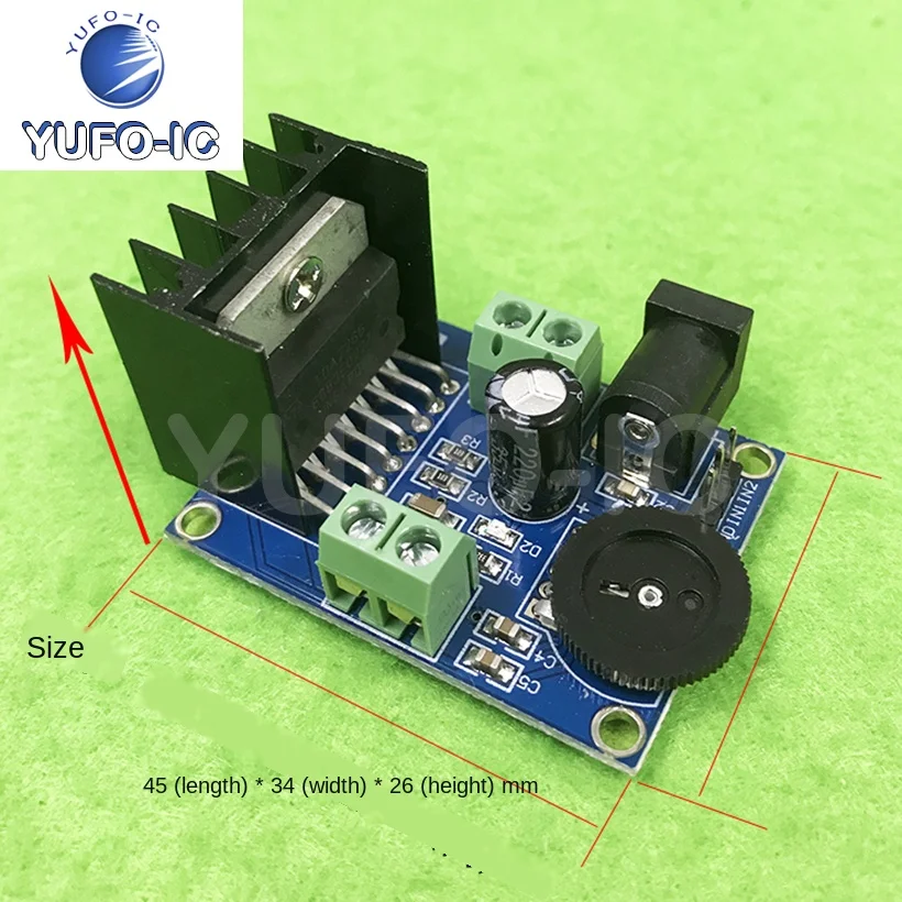 Free Ship 1PCS TDA7266 Power Amplifier Module For Audio Amplifier Module Power Amplifier Board DIY Dual Channel 7W + 7W