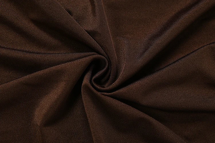 Weird Puss Kleid mit unregelmäßigem Saum, drapiert, Kink-Stil, einfarbig, tiefer Ausschnitt, elastisch, sexy, Hottie, Midnight Summer Chic, Mode-Party-Kleid – Detail 10