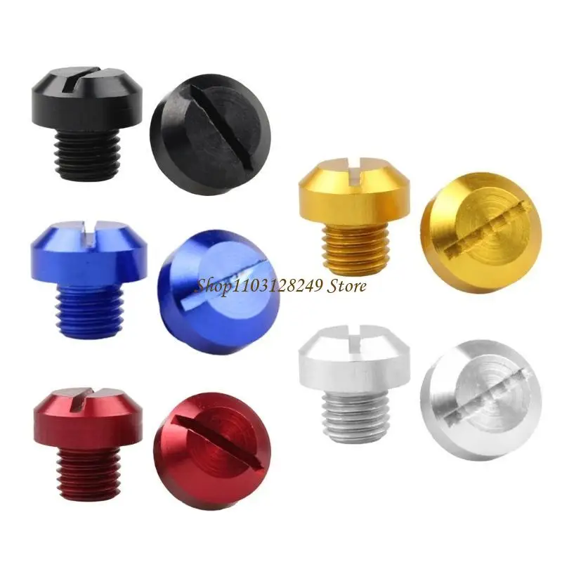 N5KD Motorcycle Rearview Mirror Hole Plug Screw Cap Threaded Bolt Accessories