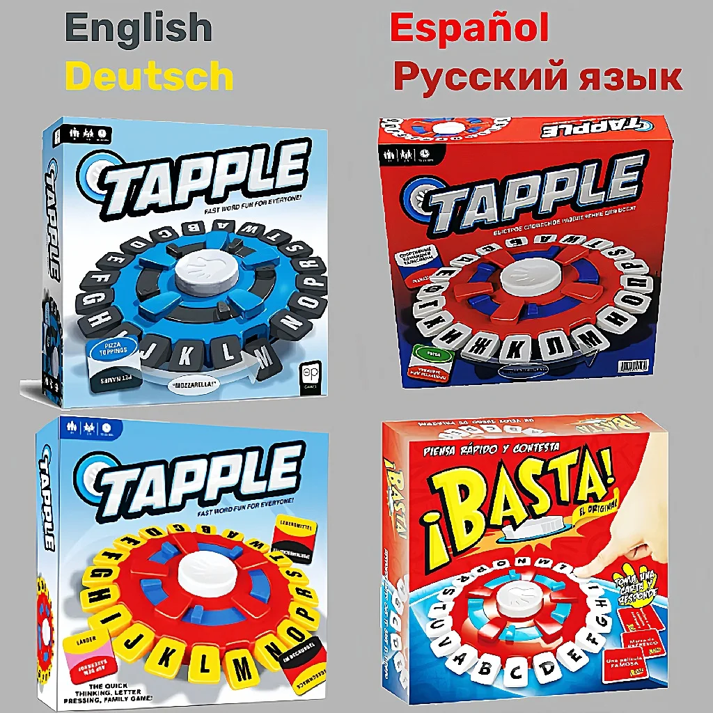 Spanish basta board games, chundle game, board games, entertaining games for family, social games, funny family board games, adu