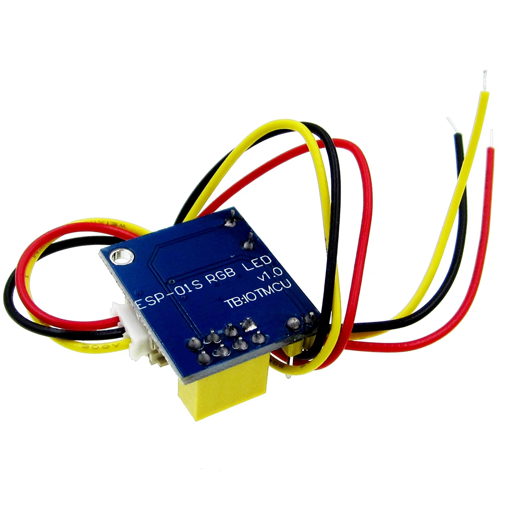 ESP8266 ESP-01 ESP-01S Модуль светодиодного контроллера RGB для светового кольца IDE WS2812