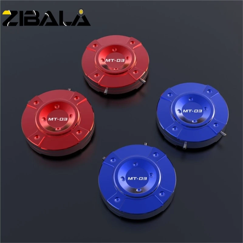 لياماها MT-03 MT-25 YZFR3 YZFR25 2020-2023 2024 2025 MT03 MT25 YZF R3 R25 امتصاص الصدمات غطاء دراجة نارية الجبهة شوكة يغطي