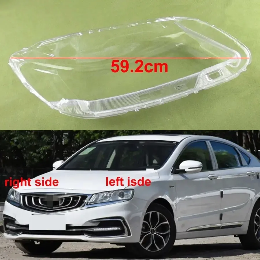 

For Geely Bo Rui GC9 2015 2016 2017 Headlamp Cover Transparent Headlight Shell Lens Plexiglass Replace Original Lampshade