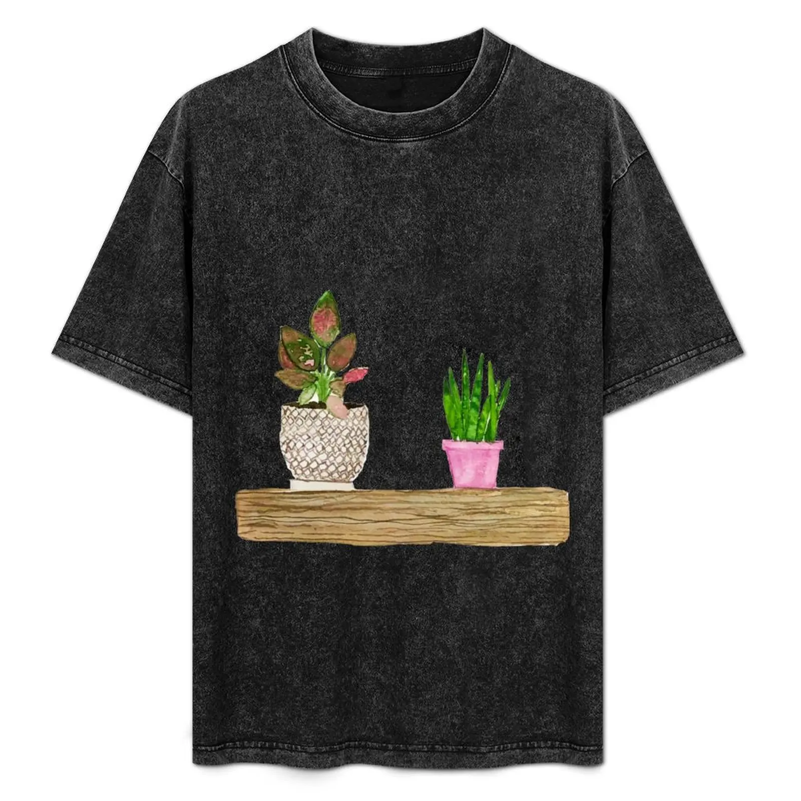 

First Houseplants T-Shirt Plus Size Lightweight Tee Shirt