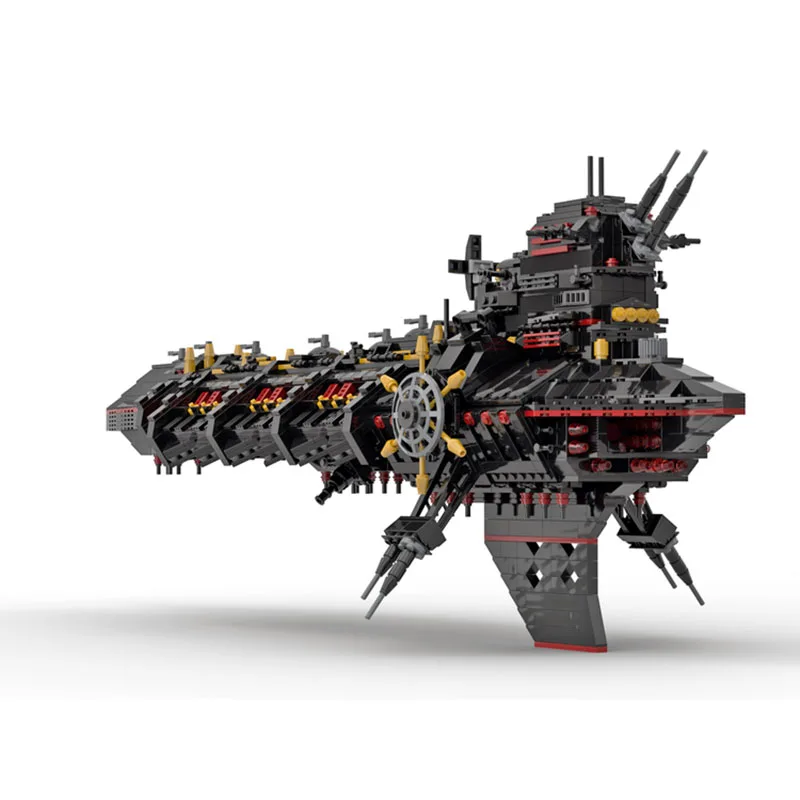 New Moc Building Blocks Military Model Space Warship Module Building Blocks Gift Children's Toy DIY Assembly Set