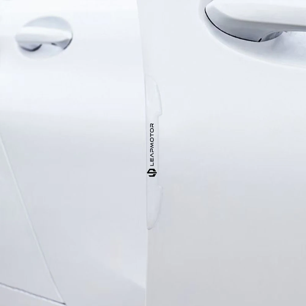Car Door Edge Anti‑Collision Transparent Protector Strip Anti‑Scratch Guard For Leapmotor C10 C11 C01 T03 C16 B10 Car Exterior M