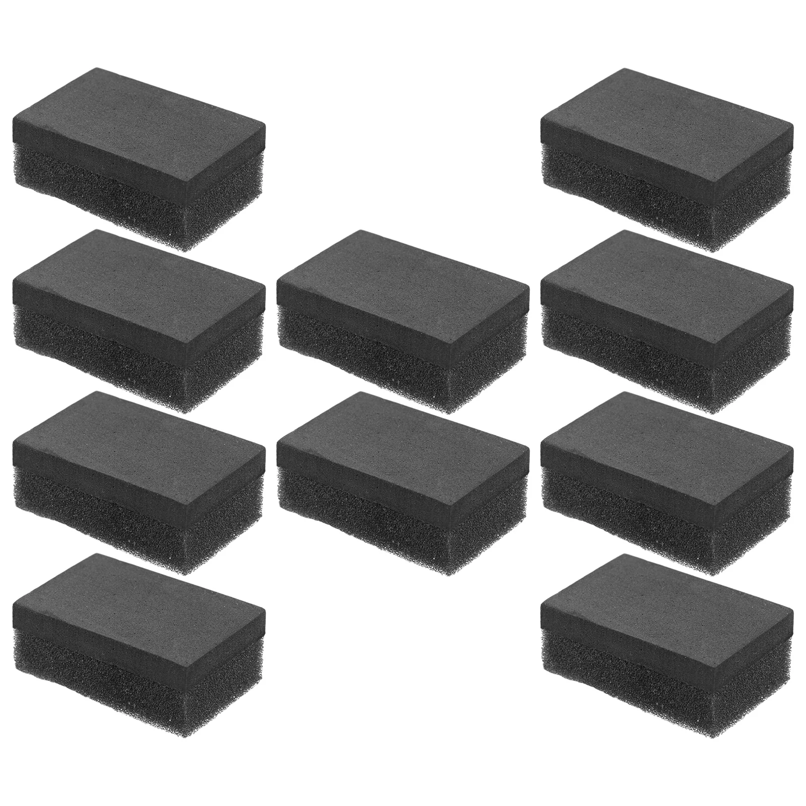 

10 pcs Disposable Shoe Wipes Polishing Cloth Black Shoe Polish Care Kit Tennis Shoes Cleaner