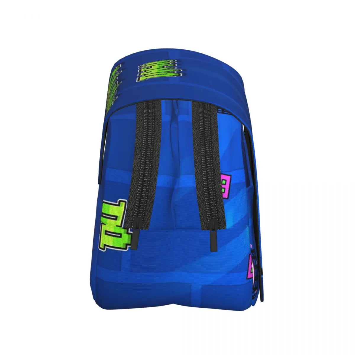 Video Game Geometry Dash Pencil Case Pen Holder Hard Shell Leather Large Storage Pen Box Pencil Bag for Boys Girls Gifts