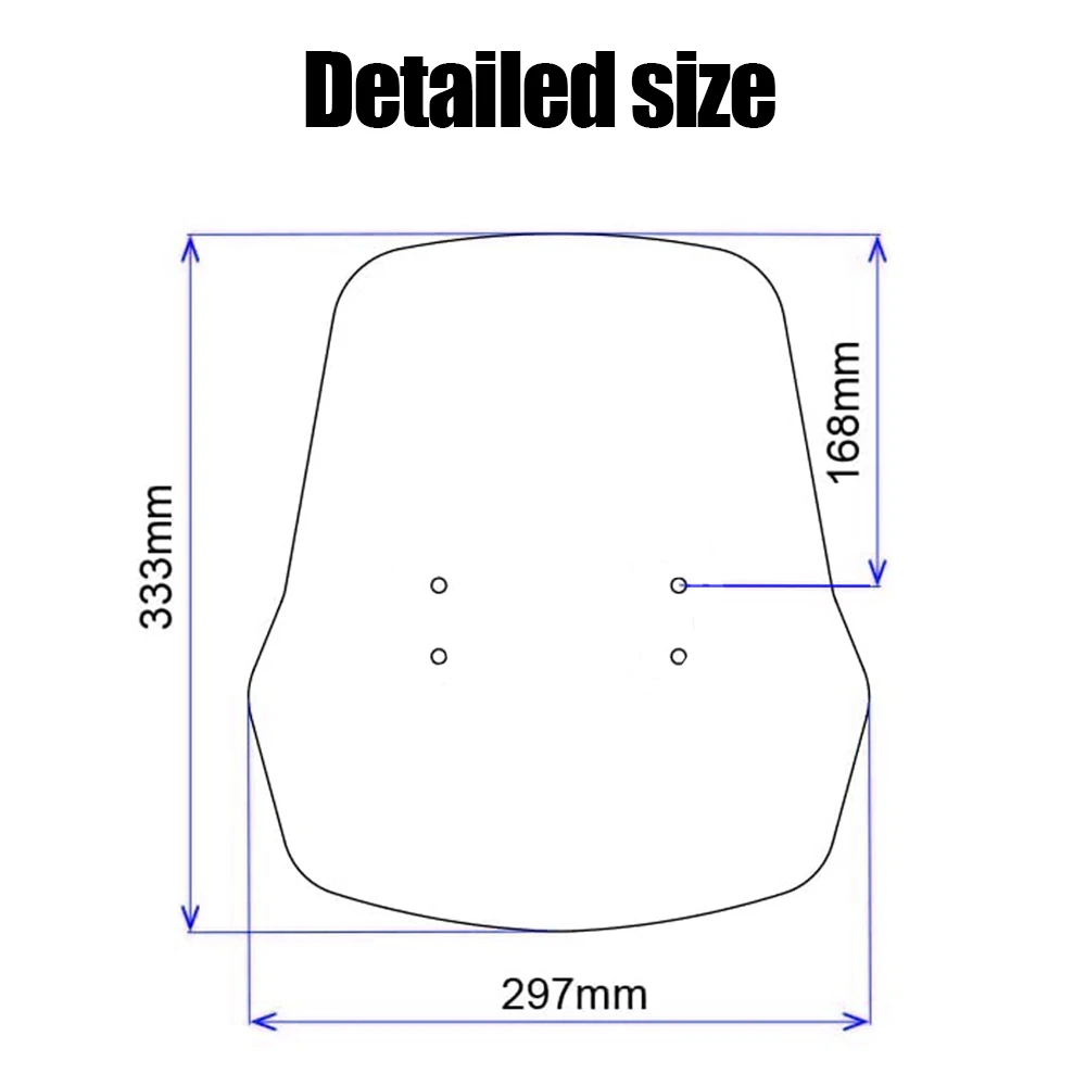 ​For 390-DUKE 390-DUKE 2020-2024 Motorcycle Adventure windscreen Windscreen portable navigation stand